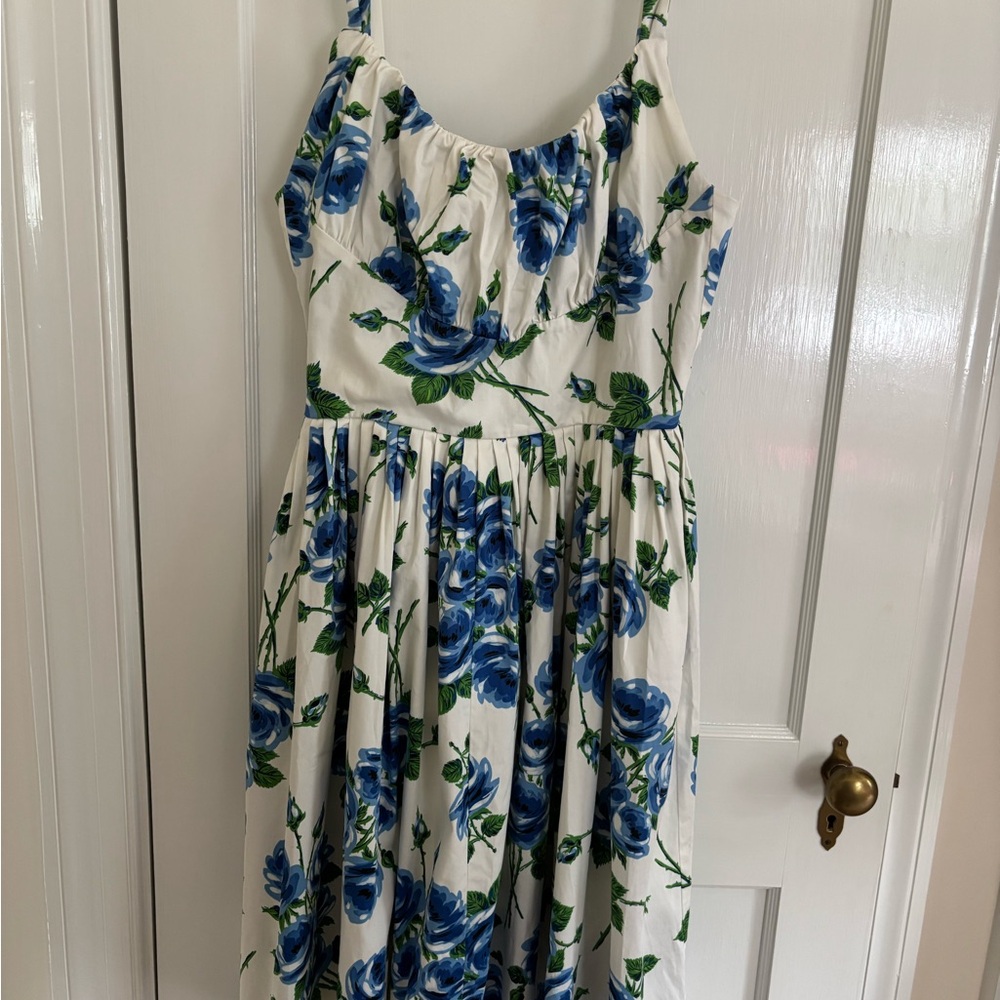 Retrospec’d Norma Jean Porcelain Rose  Retro Sundress